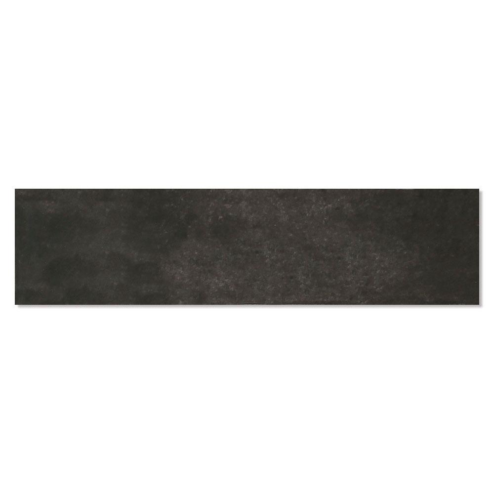 Veggflis Earth Svart Matt 8x30 cm